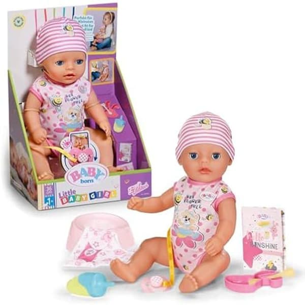 BABY BORN Little Magic Girl docka 36 cm - Zapf - Öppen låda - Rosa - För barn från 3 år och uppåt
