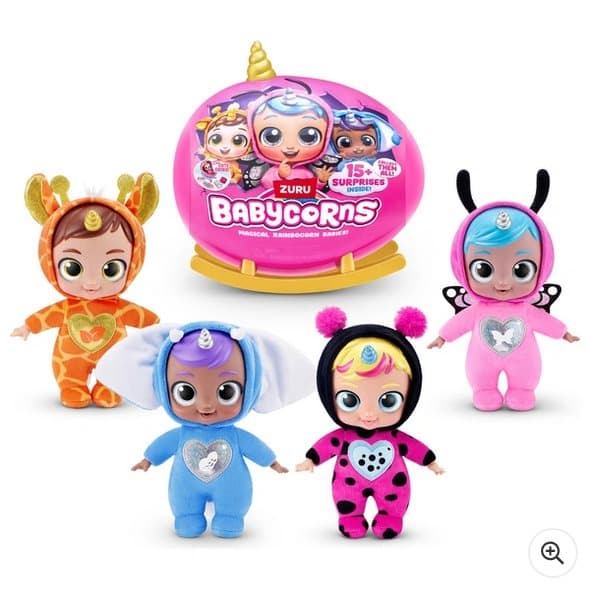 Rainbocorns Babycorns by ZURU Series 1  Various Styles 1 Supplied
