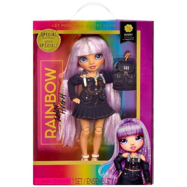 Rainbow Fashion Doll 22cm - Avery Styles - Rainbow High Junior High S3