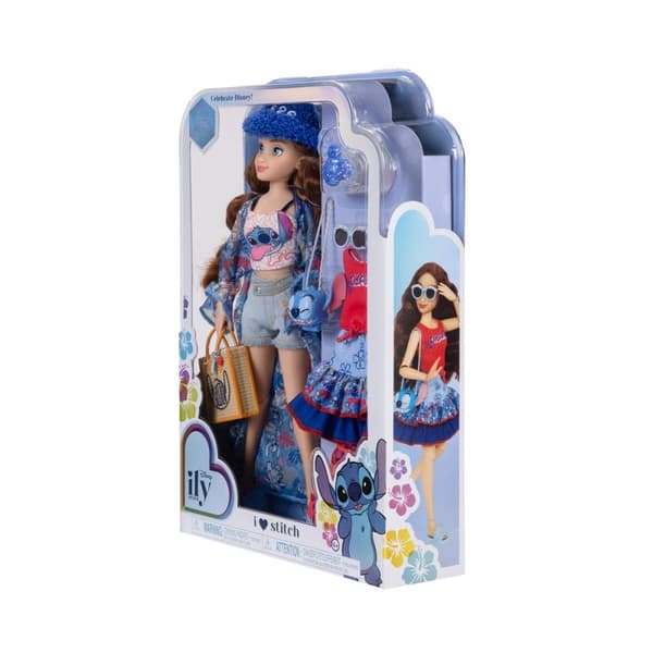 JAKKS Pacific Disney ily 4EVER Fashion Doll med ekstra mote inspirert av Stitch (2023)