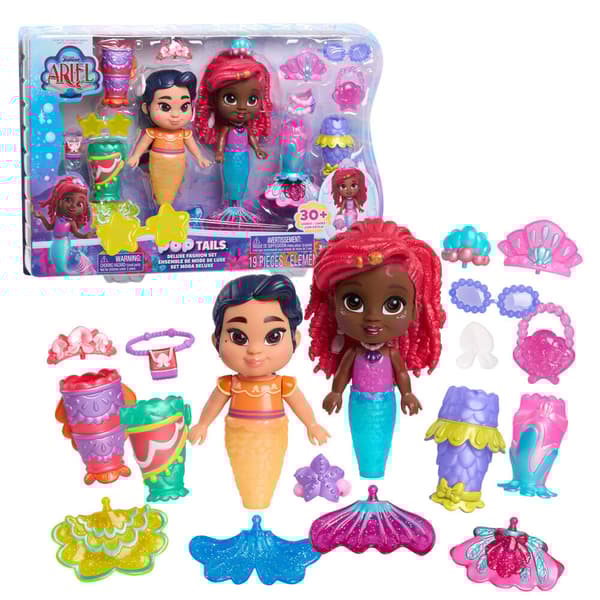 Just Play Ariel Lucia Ariel Disney-docka 19 Cm
