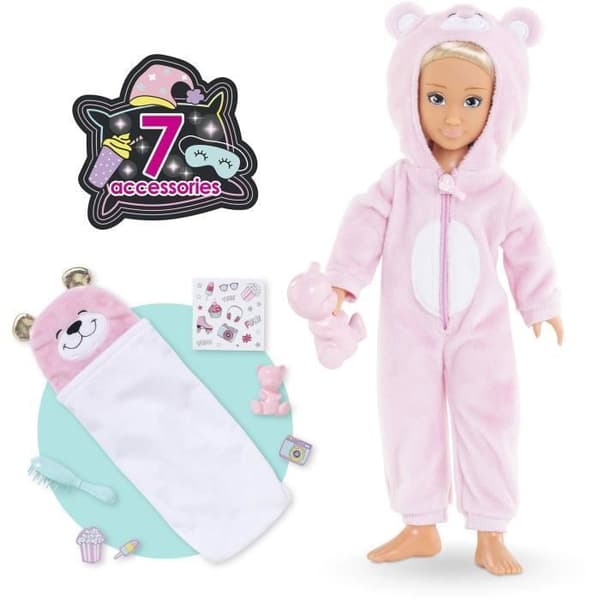 Modell Doll Box - COROLLE GIRLS - Valentine Pyjamas Party