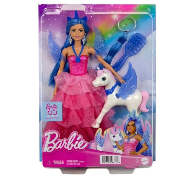 Barbie Touch of Magic Sapphire Alicorn Docka