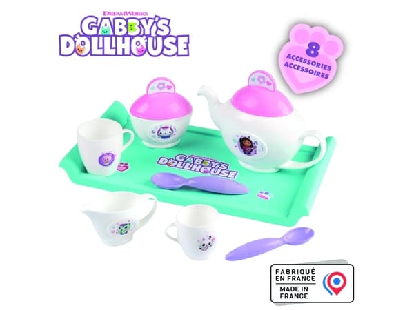 Smoby SMOBY Gabi brett med servise 312508
