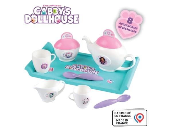 Smoby SMOBY Gabi brett med servise 312508