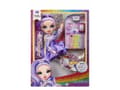 Miniatyrbilde 2 av 2: Rainbow High Sparkle & Shine Fashion Dolls- Viola (Purple), Motedukke, Jente, 4 år, Gutt/Jente, 280 mm, Flerfarget