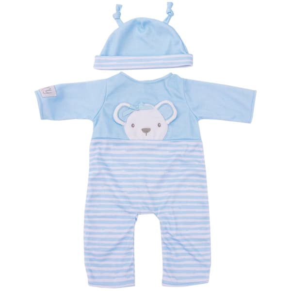 Blue Bear Docka Blå 44 cm Tiny Treasures