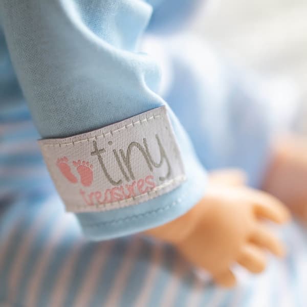 Blue Bear Docka Blå 44 cm Tiny Treasures