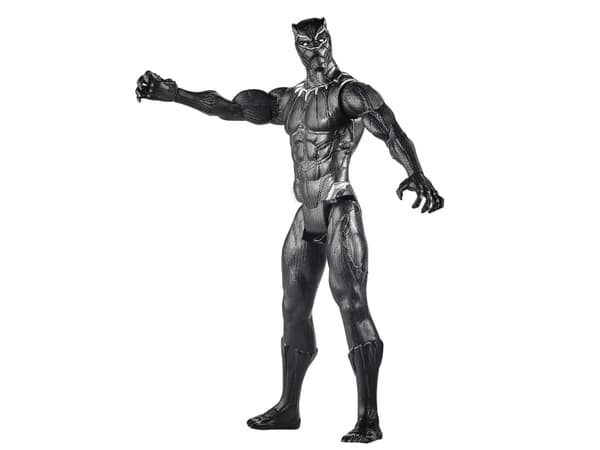Marvel Avengers Titan Hero Black Panther Figure, 4 yr(s), Multicolour, Plastic