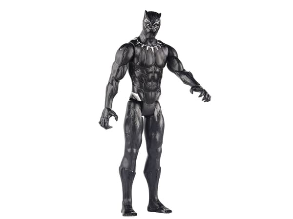 Marvel Avengers Titan Hero Black Panther Figure, 4 yr(s), Multicolour, Plastic