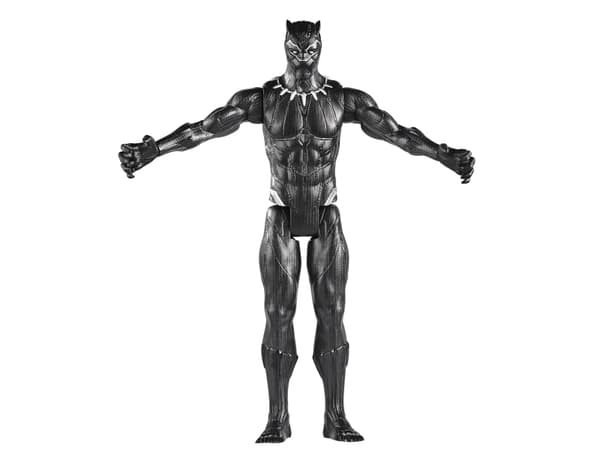 Marvel Avengers Titan Hero Black Panther Figure, 4 yr(s), Multicolour, Plastic