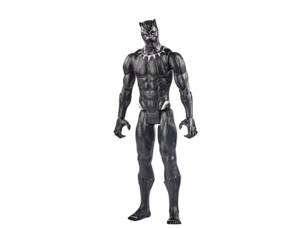 Marvel Avengers Titan Hero Black Panther Figure, 4 yr(s), Multicolour, Plastic