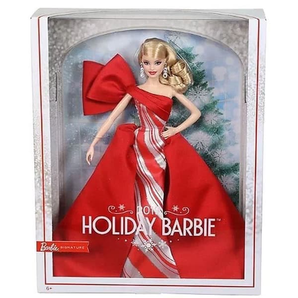 BARBIE - Julmodedocka - Blond