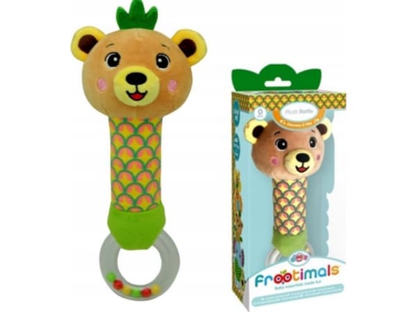 Kids Euroswan Plysj rangle Frootimals Bubba Tropibear FT00025 Kids Euroswan