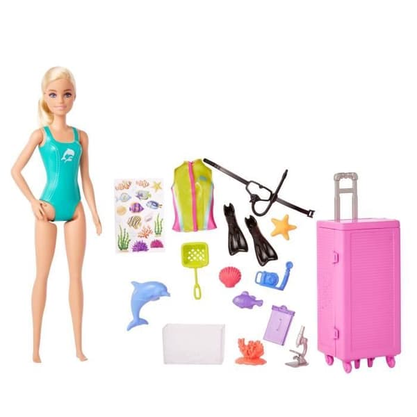 Barbie - Barbie Dykare - Docka - 3 År Och Uppåt