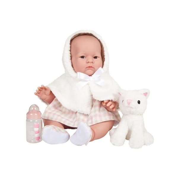 Vinyl Baby Doll - All-Vinyl Baby Doll - Vit - Realistisk - 24 månader och uppåt