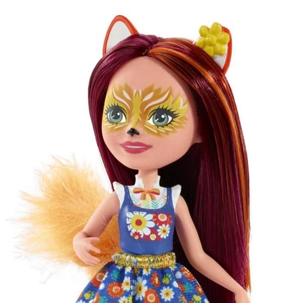ENCHANTIMALS 6-tums Felicity Fox och Flick Doll