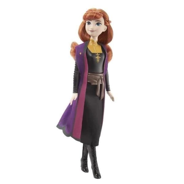 Fryst 2-Anna-Mattel Disneydocka med förband och tillbehör HLW50