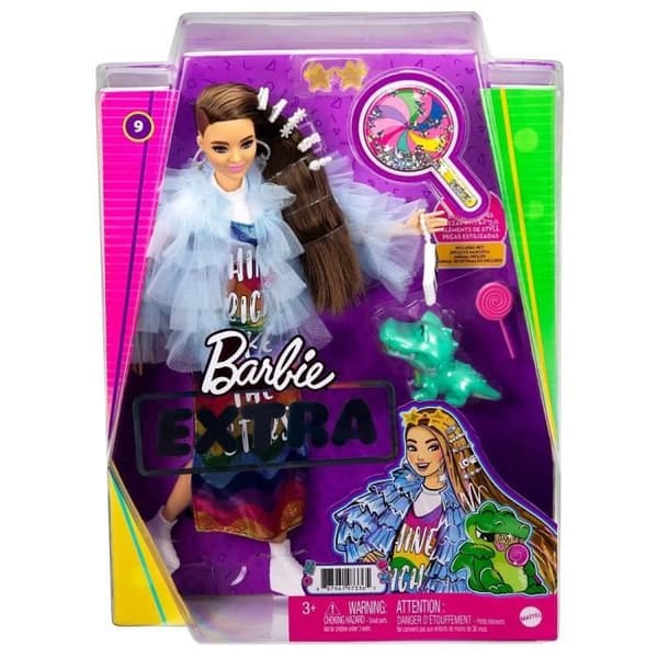 Barbie - Barbie Extra Croco Gourmand - Docka - 3 år och +