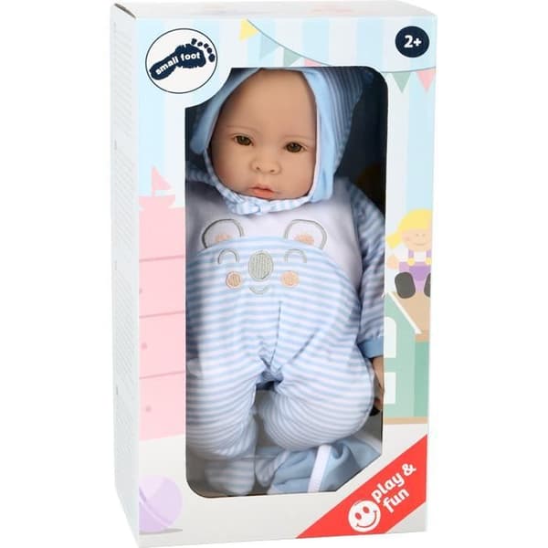 Docka - SMÅFOT - Lucas - Blandat - Barn - Blå - 3 år