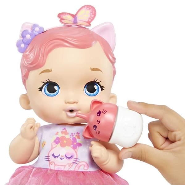 My Garden Baby - Baby Kitten Drinks and Pees Doll
