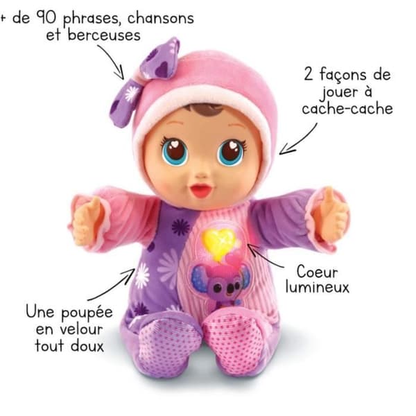 VTECH - Little Love - Emma leker kurragömma - Interaktiv docka