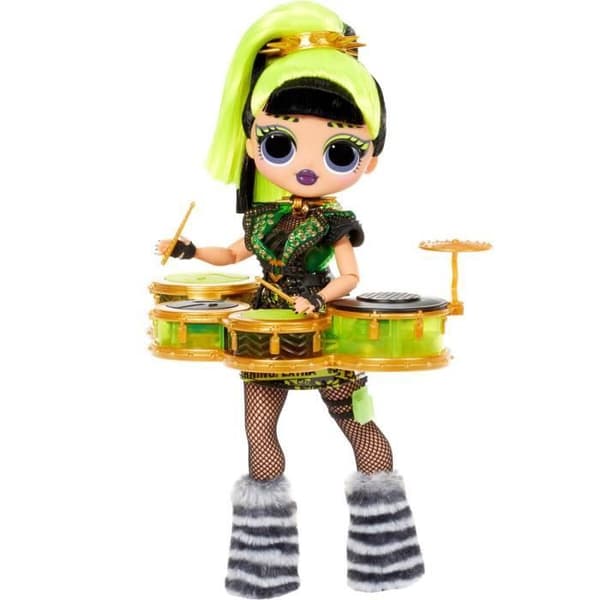 LOL. Surprise OMG Remix Rock - Bhad Gurl och trummor - 24 cm modedocka