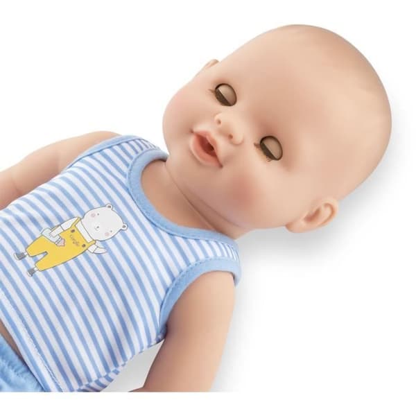 Corolle - Mon Grand Poupon - Paul kissar - 36cm sexad docka med vinylkropp - Från 2 år