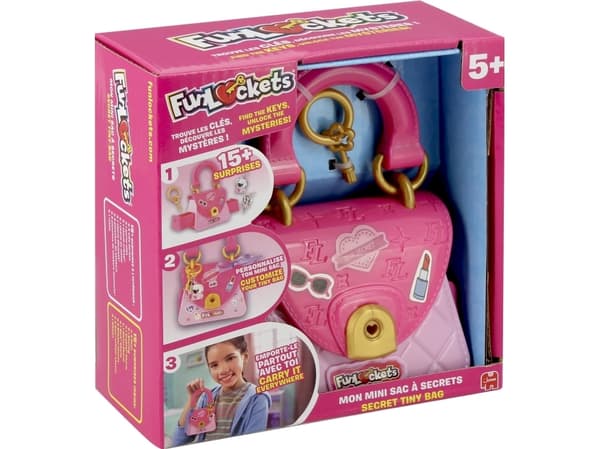 Morsomme medaljoner FUNLOCKETS Liten veske med hemmeligheter, S22240