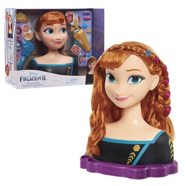 Frozen 2 Deluxe Styling Head - Anna - Disney Princess