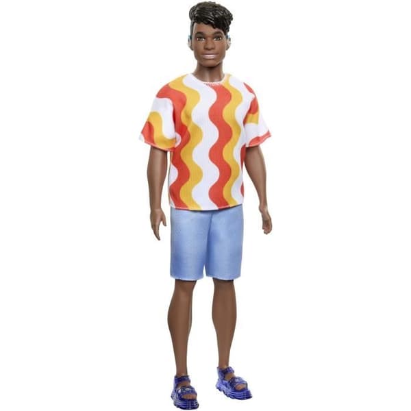 Barbie-Ken Fashionistas-docka med hörapparater HRH23