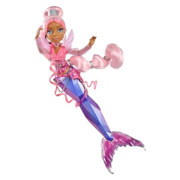 Mermaze Mermaidz - Harmonisk - 34 cm sjöjungfrumodedocka - Byt färg i vatten
