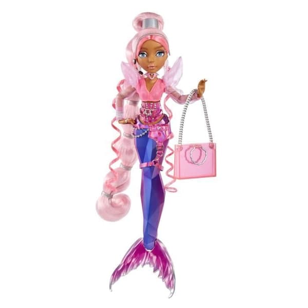 Mermaze Mermaidz - Harmonisk - 34 cm sjöjungfrumodedocka - Byt färg i vatten