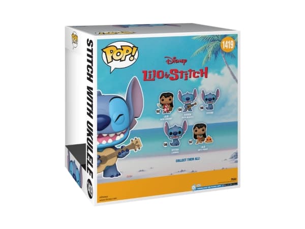 Funko! POP 10" Stitch with Uke