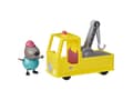 Pikkukuva 4 / 5: Peppa Pig Granddad Dog&#039;s Tow Truck Construction Vehicle and Figure Set, Preschool Toys for Boys and Girls 3 Years and Up