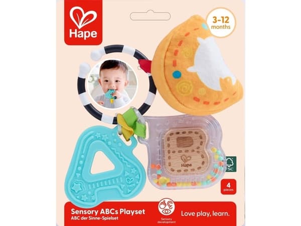 Hape Sensory ABC Playset