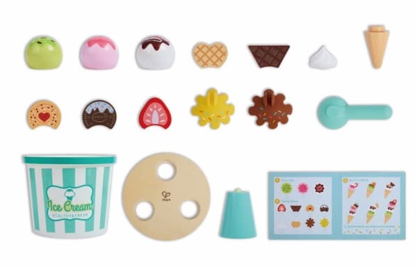Hape Ice Cream Bucket Playset