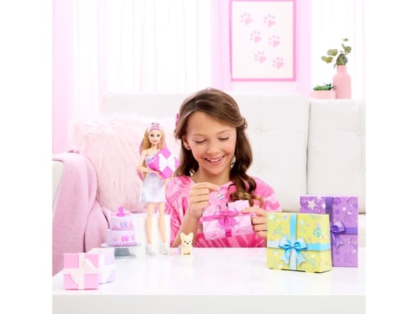 Barbie Party Unboxed Blonde Doll