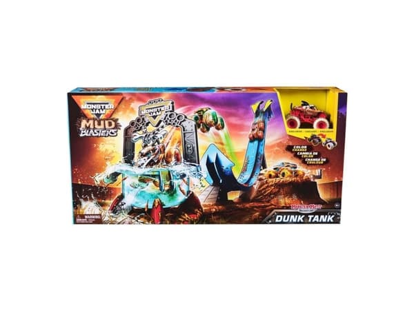 Monster Jam 1:64 Mud Blasters Dunk Tank Playset