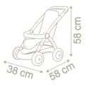 Miniatyrbillede 3 af 4: Lille Barnevogn til Dukker Smoby Stroller (58 cm)