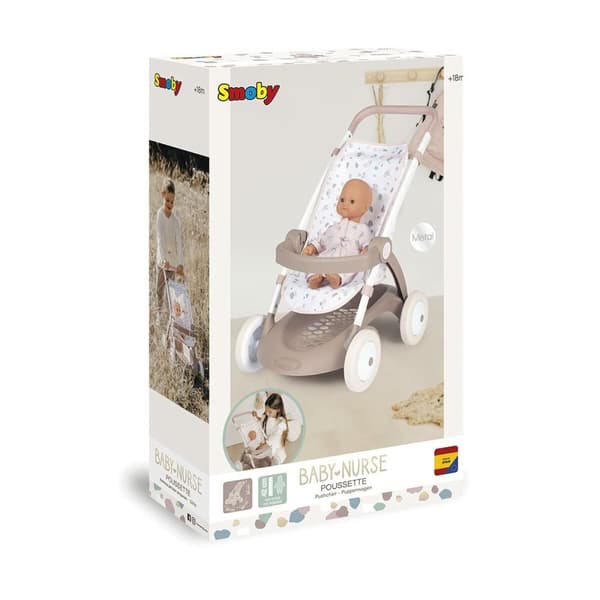 Lille Barnevogn til Dukker Smoby Stroller (58 cm)