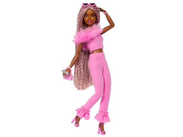 Barbie Deluxe Style Fur Black