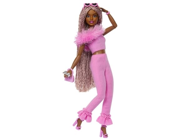 Barbie Deluxe Style Fur Black