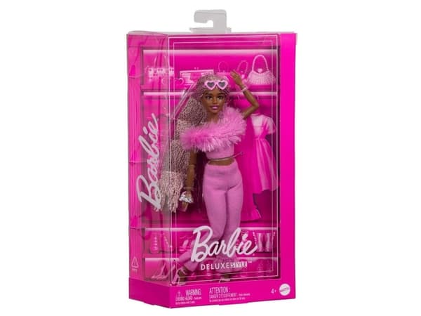 Barbie Deluxe Style Fur Black