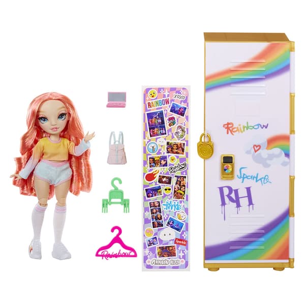 Rainbow High Playset Taquilla Nukke