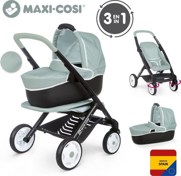Smoby Maxi-Cosi 3-i-1 dockvagn
