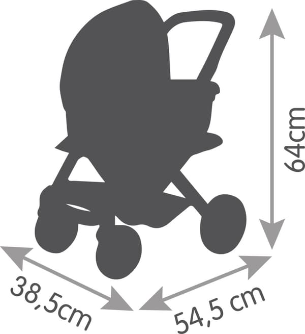 Smoby Maxi-Cosi 3-i-1 dockvagn