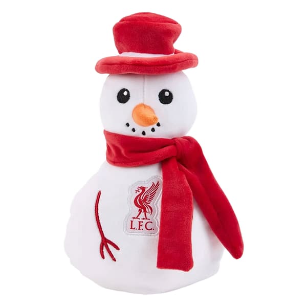 Liverpool FC Snowman Plush Toy White/Red One Size