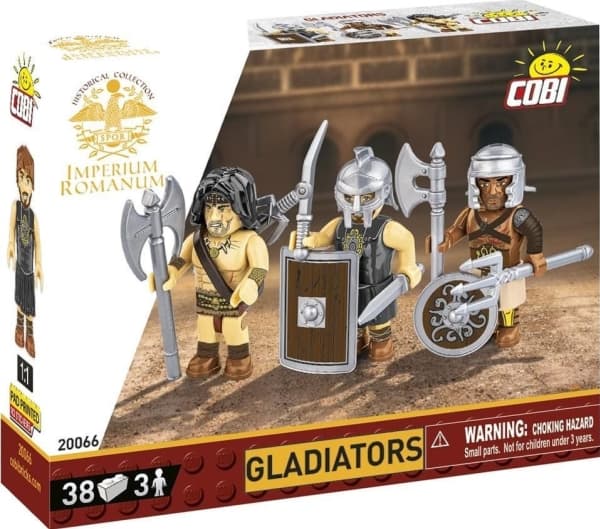 Cobi Rooman valtakunnan gladiaattorihahmot
