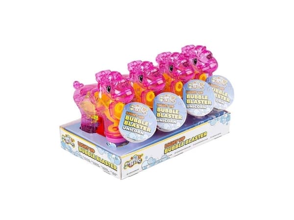 Bubbles Unicorn Bubble Gun Light Up